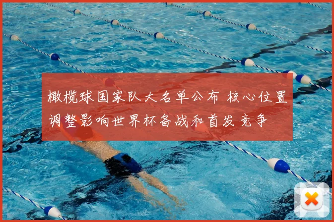 橄榄球国家队大名单公布 核心位置调整影响世界杯备战和首发竞争