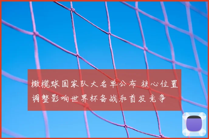 橄榄球国家队大名单公布 核心位置调整影响世界杯备战和首发竞争